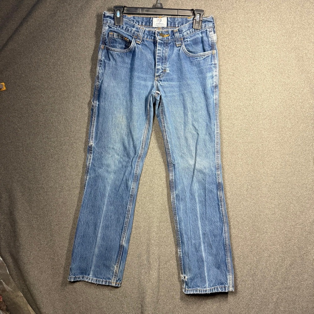 Tyndale FR Flame Resistant Carpenter Women's Jeans Denim Size 2 CAT 2 Utility